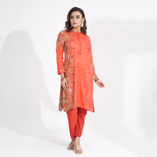 Load image into Gallery viewer, Ethnic Kurti-ORANGE
