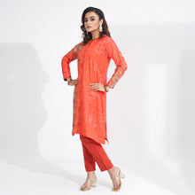 Load image into Gallery viewer, Ethnic Kurti-ORANGE
