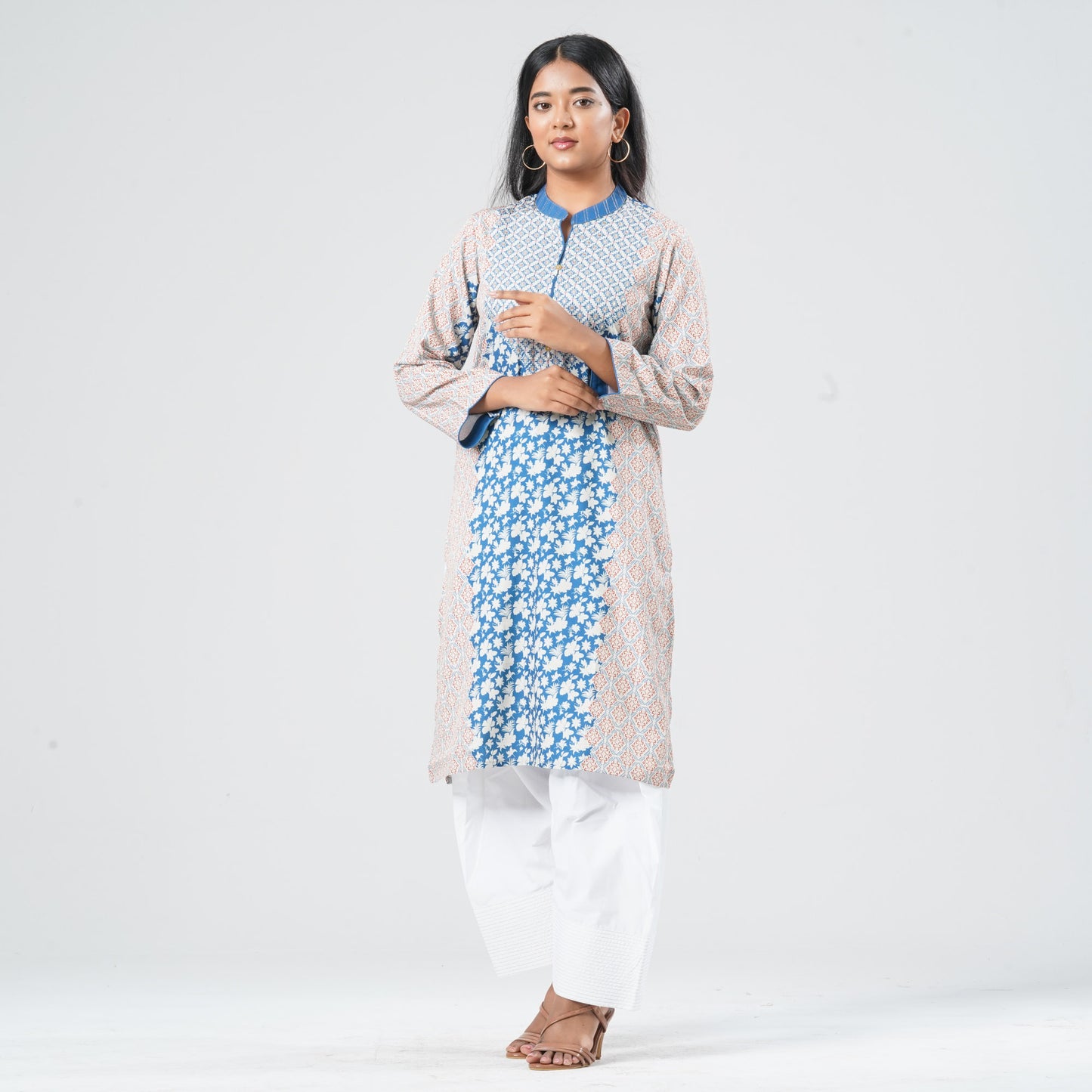 Women’s Blended Silk Kurti