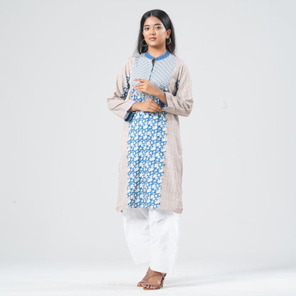 Women’s Blended Silk Kurti
