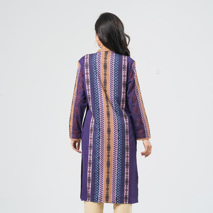 Women's Blended Silk Kurti