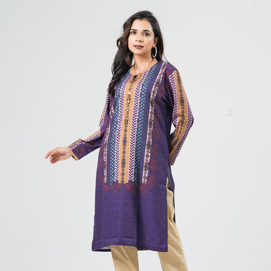 Women's Blended Silk Kurti