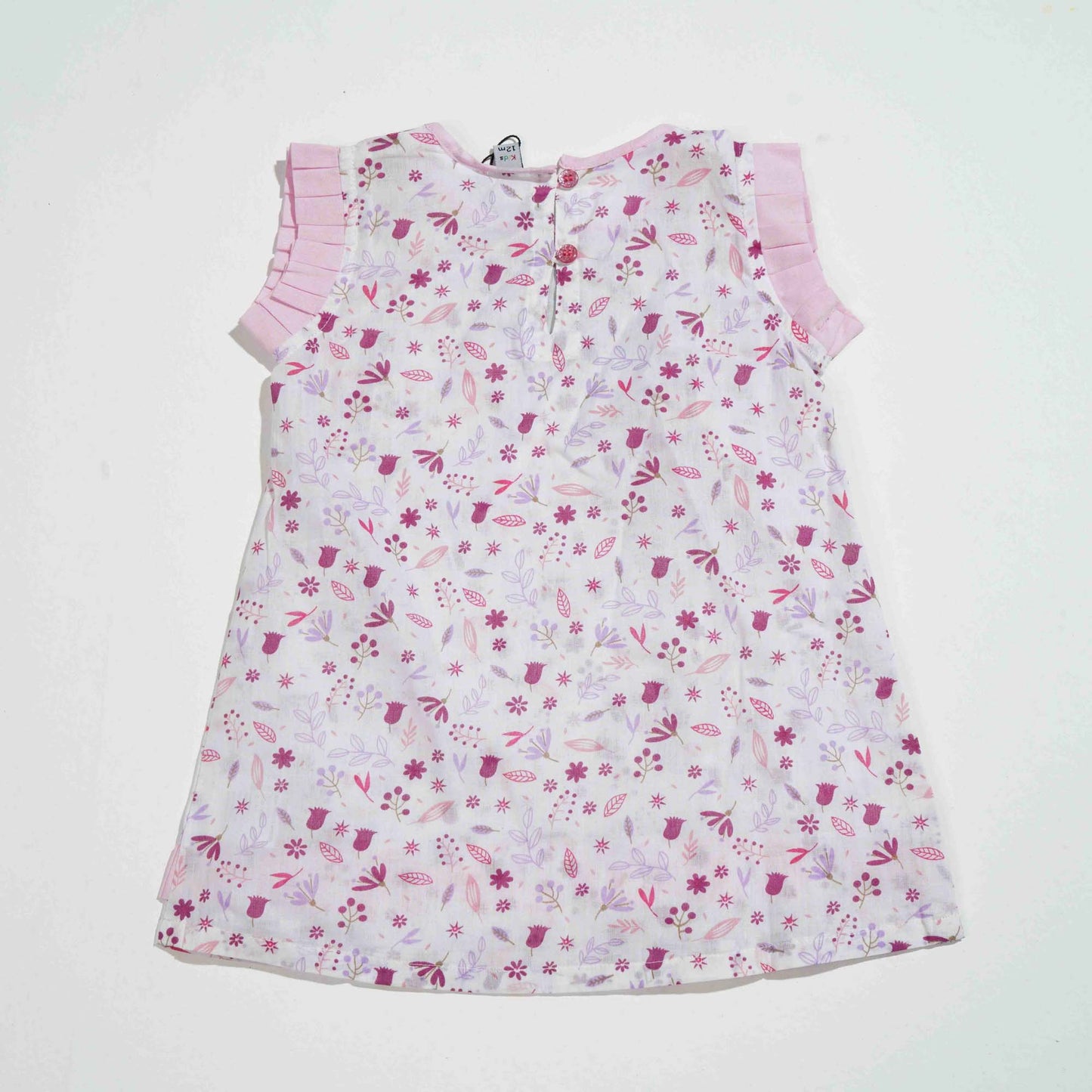 New Born Girls Frock - Pink