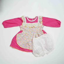 Load image into Gallery viewer, NEW BORN GIRLS FROCK- PINK
