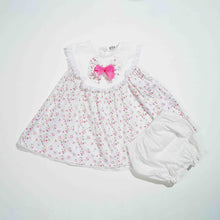 Load image into Gallery viewer, NEW BORN GIRLS FROCK- OFF WHITE
