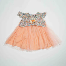 Load image into Gallery viewer, NEW BORN GIRLS FROCK - MELON
