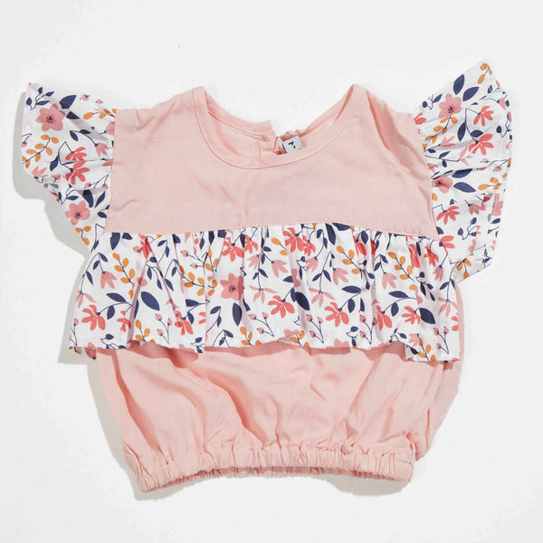 NEW BORN GIRLS 2PCS - PINK