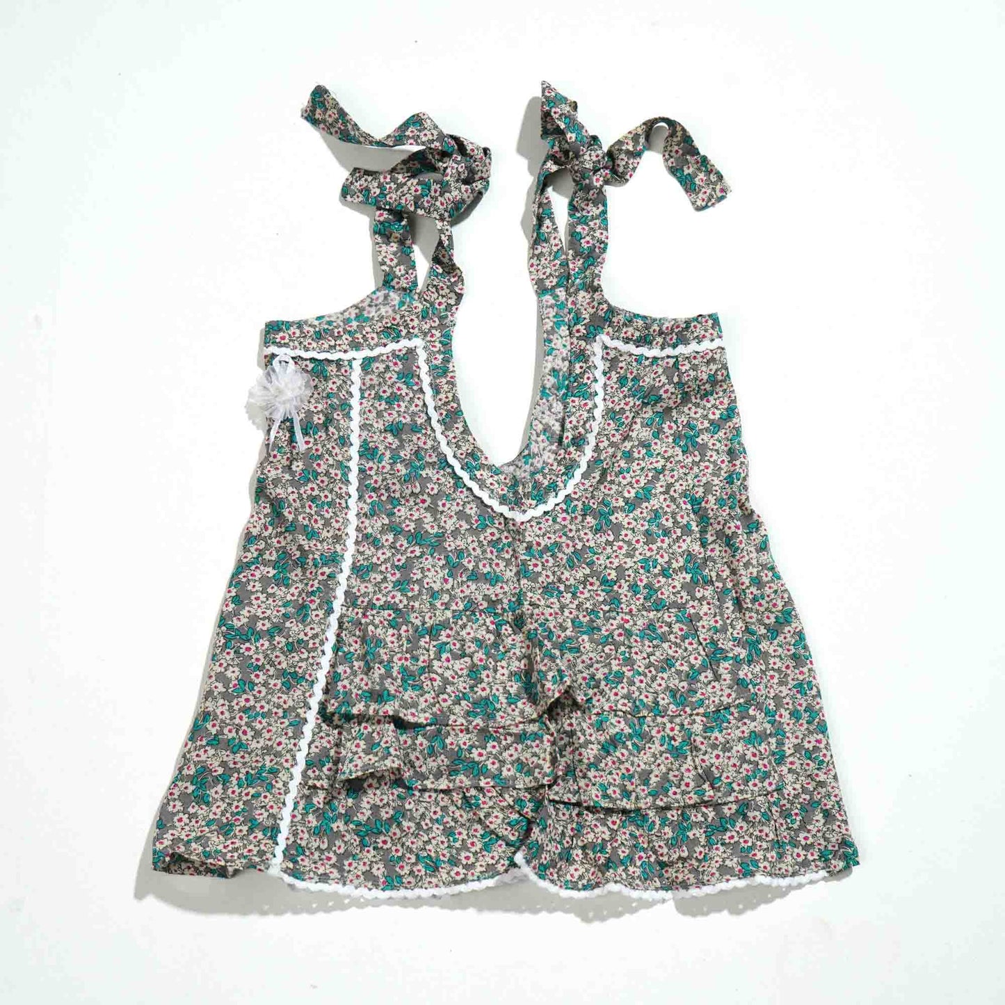 New Born Girls Frock - Ash