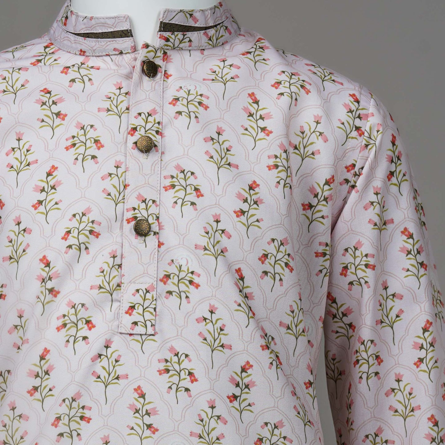 Boys Off White Panjabi