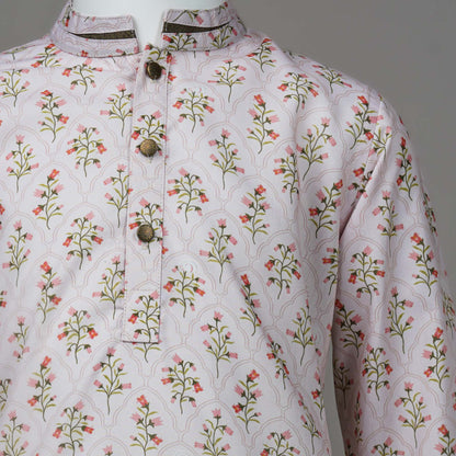 Boys Off White Panjabi