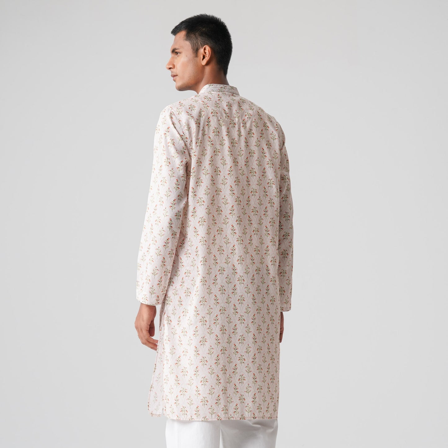 Mens Off White Panjabi
