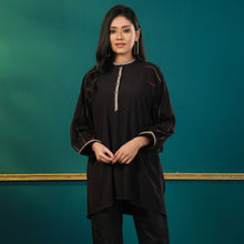 Load image into Gallery viewer, ETHNIC TOPS-BLACK
