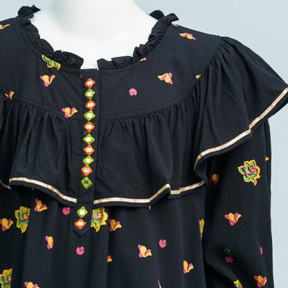 Girls Teen Black Tunic