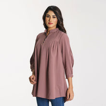 Load image into Gallery viewer, Women&#39;s Mauve Workwear Top
