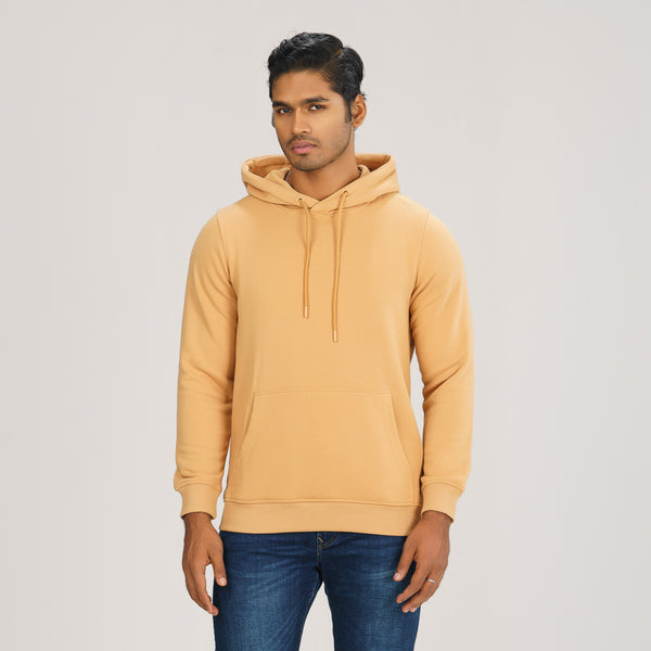 Mens Hoodie- Brown