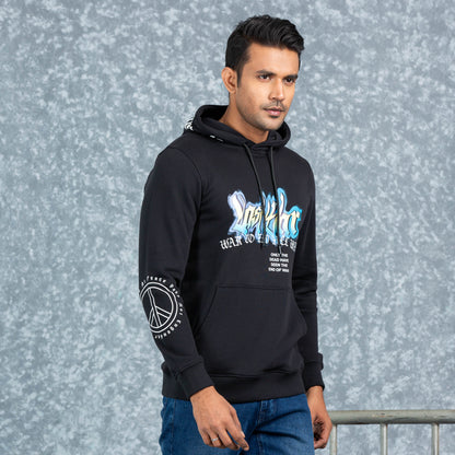 Mens Hoodie-Black
