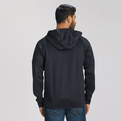 Mens Black Hoodie
