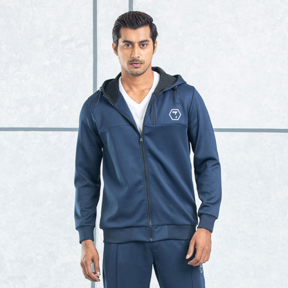 Mens Hoodie-Navy