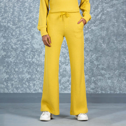 LADIES JOGGERS- MUSTARD