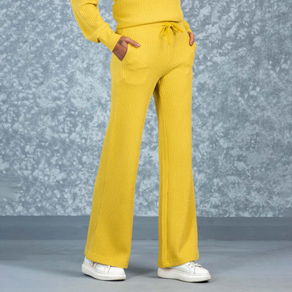LADIES JOGGERS- MUSTARD