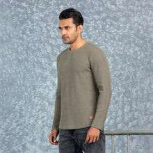 Load image into Gallery viewer, MENS L/S T-SHIRT-OLIVE
