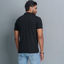 Load image into Gallery viewer, MENS POLO- BLACK
