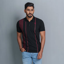 Load image into Gallery viewer, MENS POLO- BLACK
