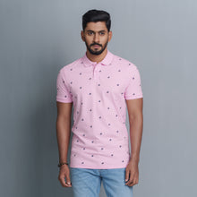 Load image into Gallery viewer, Mens Polo- Light Pink
