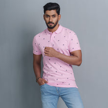 Load image into Gallery viewer, Mens Polo- Light Pink
