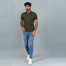 Load image into Gallery viewer, MENS_POLO-OLIVE
