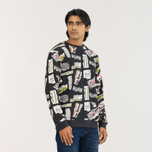 Load image into Gallery viewer, Mens Black Sweatshirt
