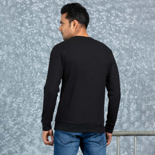 Load image into Gallery viewer, MENS SWEAT SHIRT- BLACK
