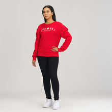 Load image into Gallery viewer, Womens Red Sweat T-Shirt
