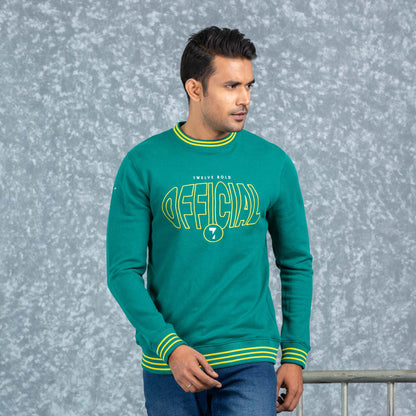 Mens Sweatshirt-Green
