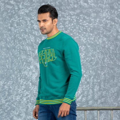 Mens Sweatshirt-Green