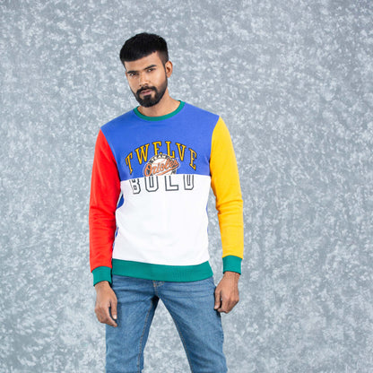 Mens Sweatshirt-Blue