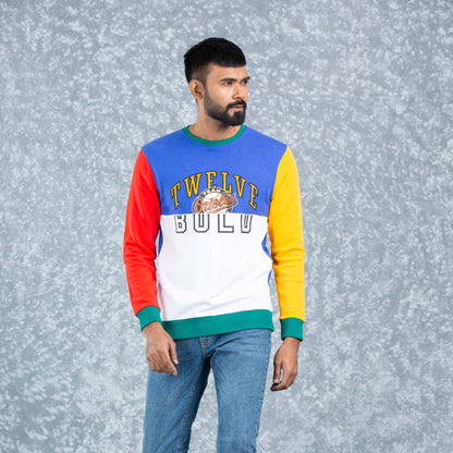 Mens Sweatshirt-Blue