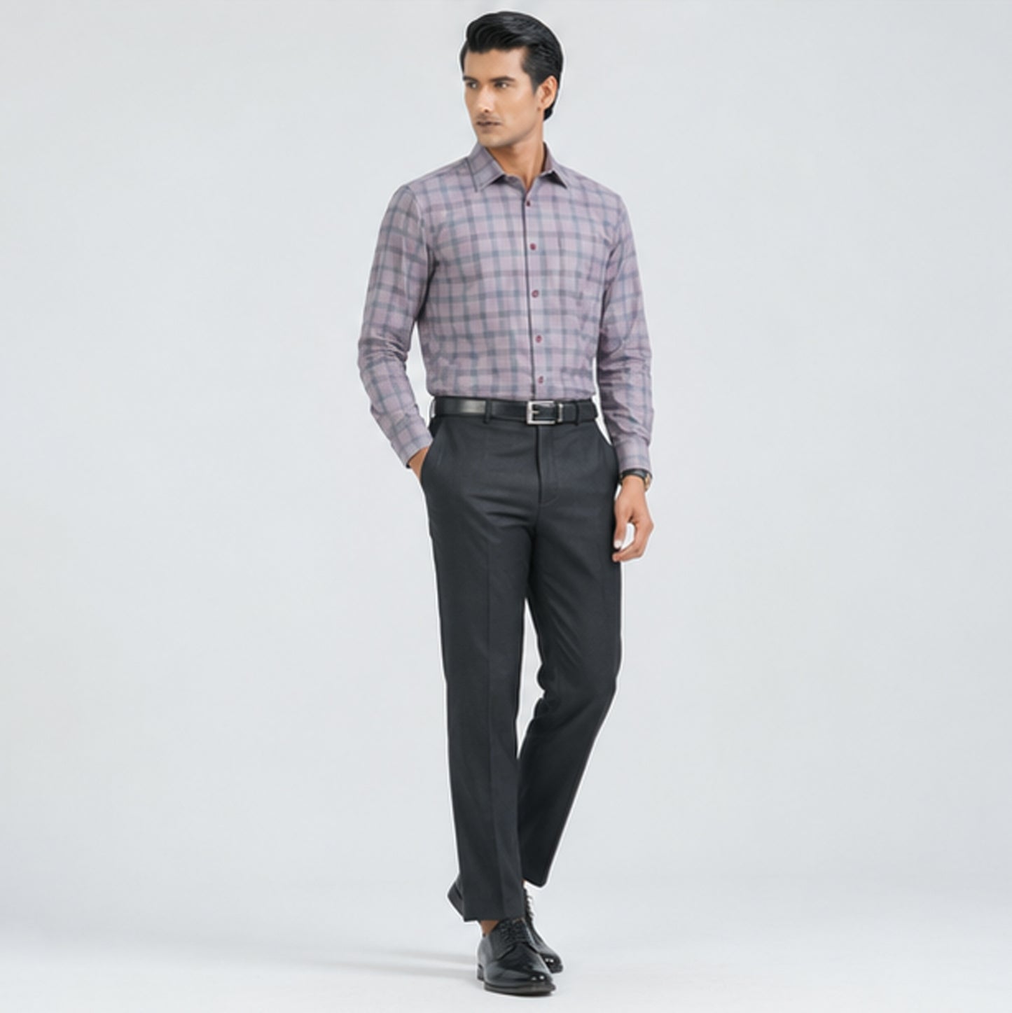 Men’s Purple Formal Shirt
