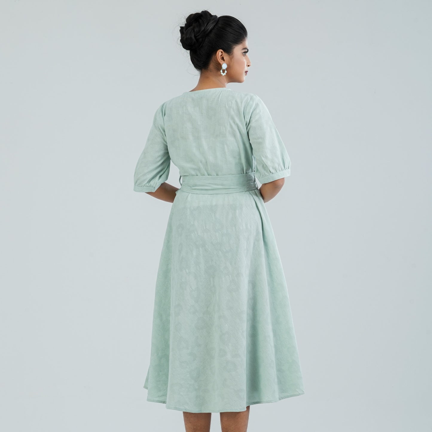 Womens Cotton Mint Dress