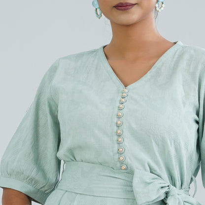 Womens Cotton Mint Dress