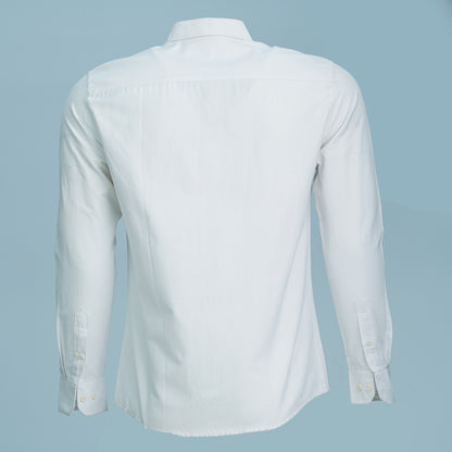 Men's White Formal Shirt