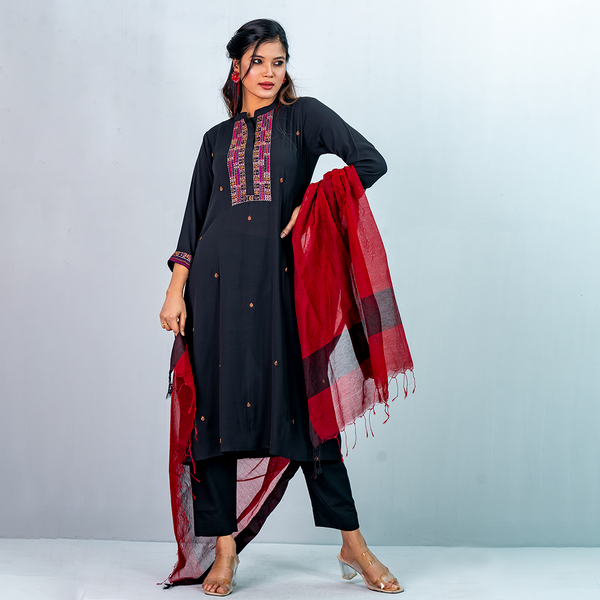 Salwar Kameez- Black