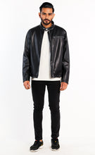 Load image into Gallery viewer, Mens Pu Jacket
