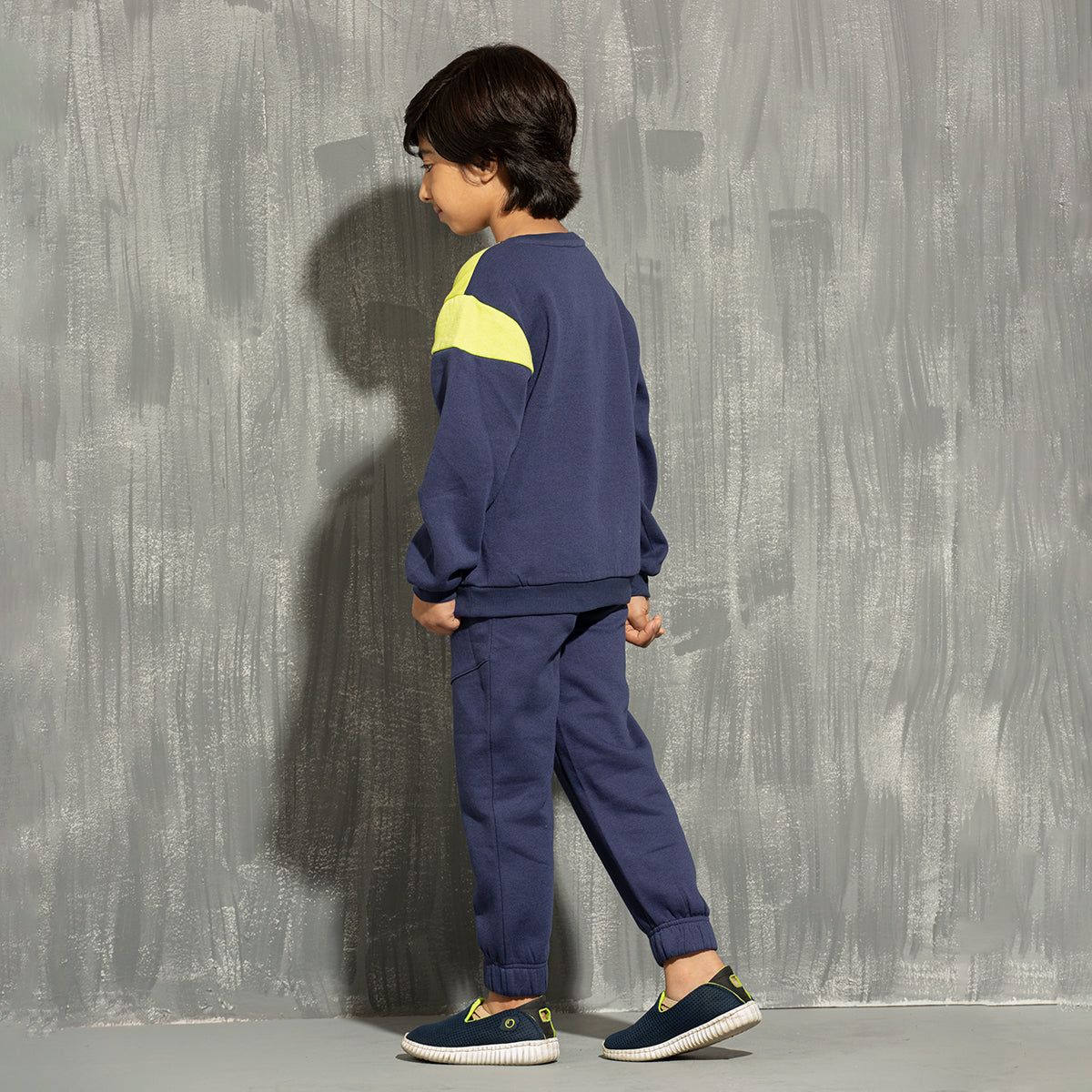 Boys discount joggers navy