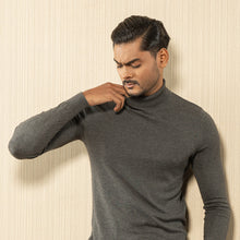 Load image into Gallery viewer, Mens Pullover - Grey Melange

