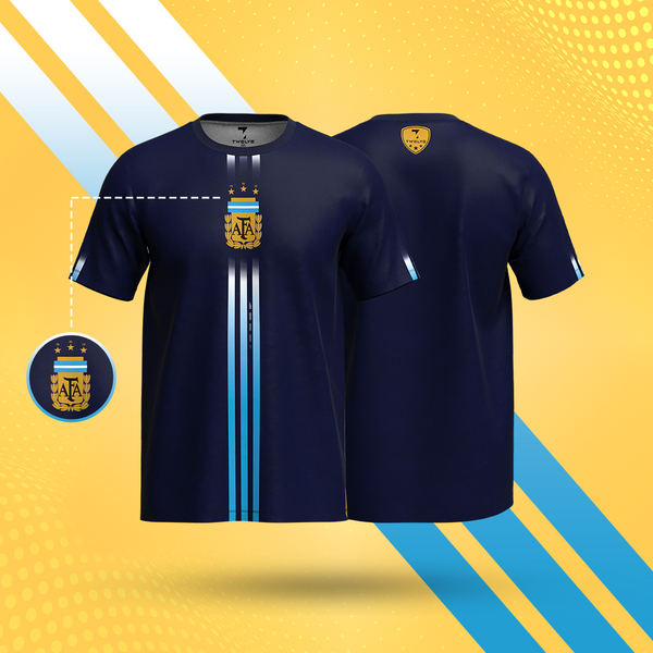Men'S T-Shirt (Argentina) - Blue