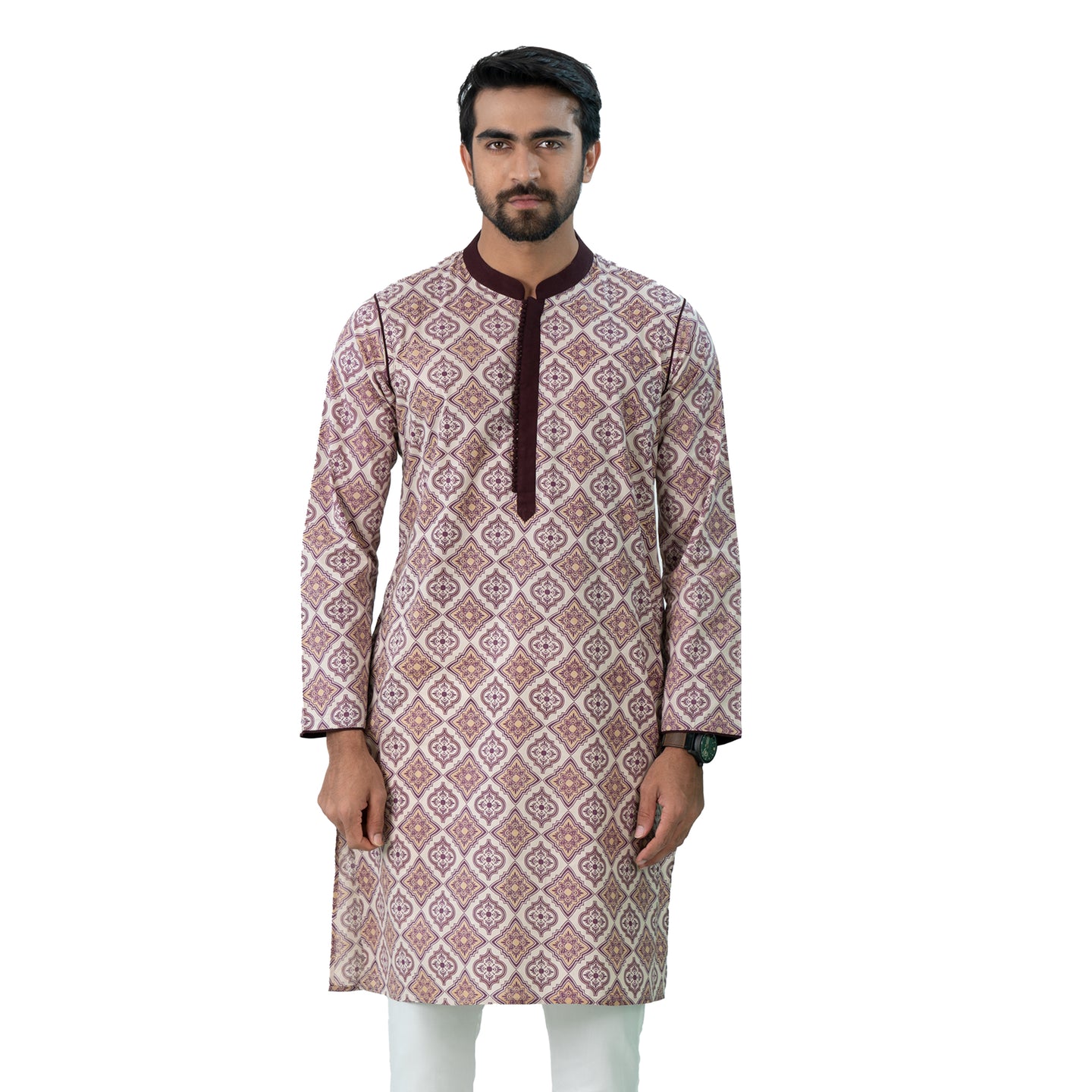 Mens Panjabi - Beige