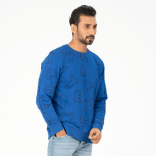 Load image into Gallery viewer, Mens Sweat Shirt- Blue
