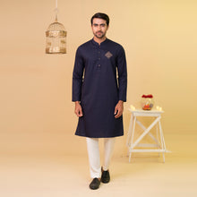 Load image into Gallery viewer, Mans Panjabi-Blue
