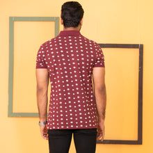 Load image into Gallery viewer, Mens Polo-Bordeaux
